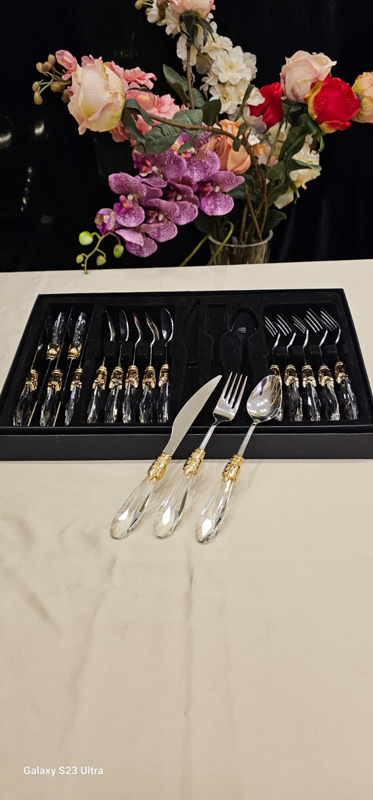 18 PARÇA DAMLA MODEL TATLI SETİ GOLD