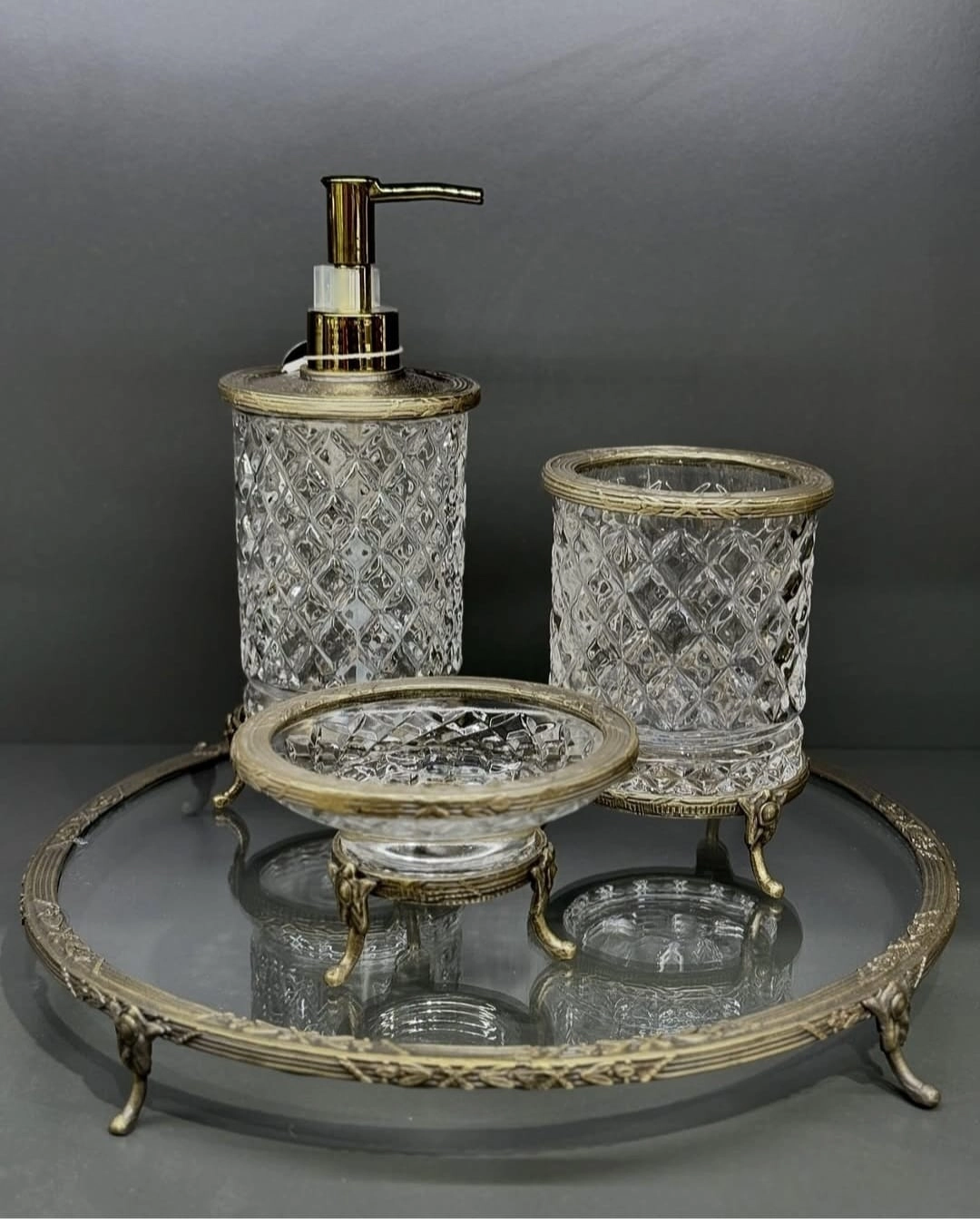 4 PARÇA BANYO SETİ ANTİK